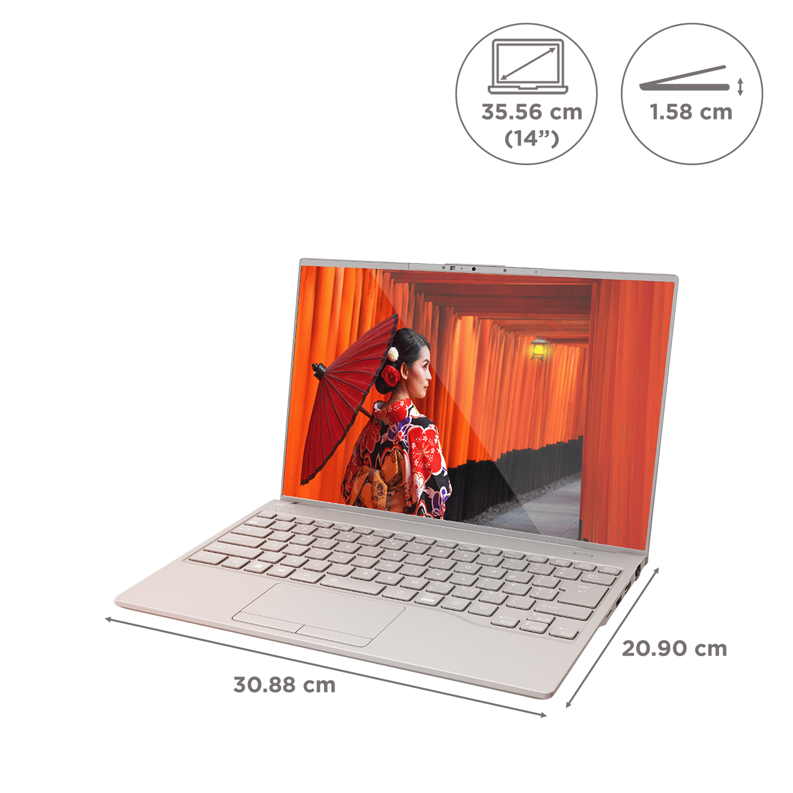 Buy FUJITSU UH-X Intel Core i7 13th Gen (14 inch, 16GB, 512GB